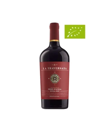 Corvezzo La Traversata Organic Nero D'avola Sicilia - Vin Rosu Sec - Italia