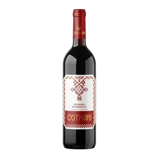 Vin Rosu Cotnari Traditii Feteasca Neagra, Demisec
