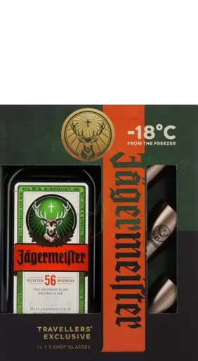 Jagermeister 3 Metal Cups