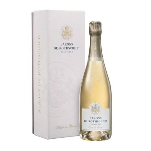 Champagne BARONS de ROTHSCHILD Blanc de Blancs NV in Cutie