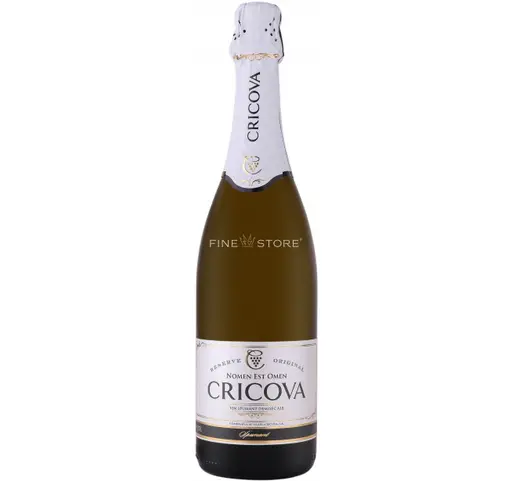 Vin Spumant Alb Cricova Traminer, Demisec