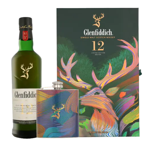Whisky Glenfiddich Flask Limited Edition Design