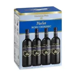 Cramele Recas Vin Rosu Merlot BIB
