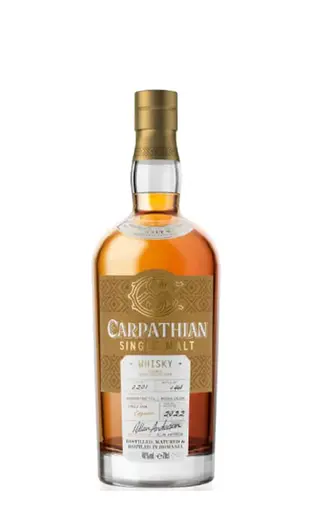 CARPATHIAN Single Malt Whisky, Cognac Finish