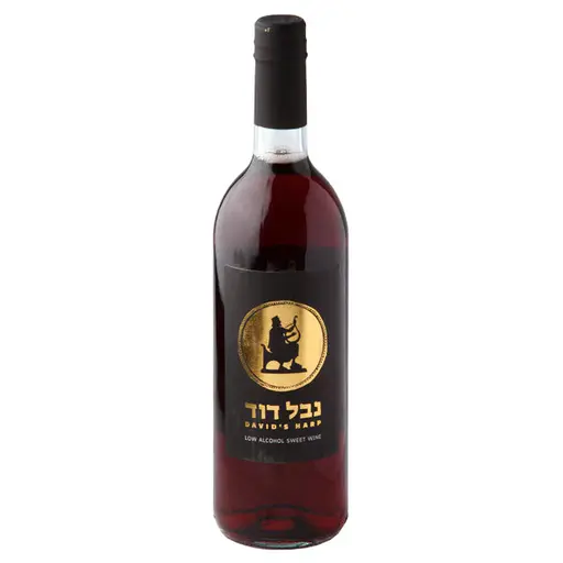 Vin Israel Rosu Dulce Kosher Davids Harp