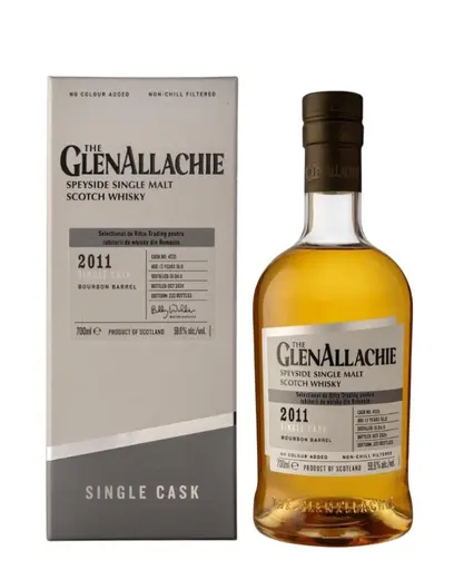 GlenAllachie Single Cask Bourbon Romania, 2011, #4535