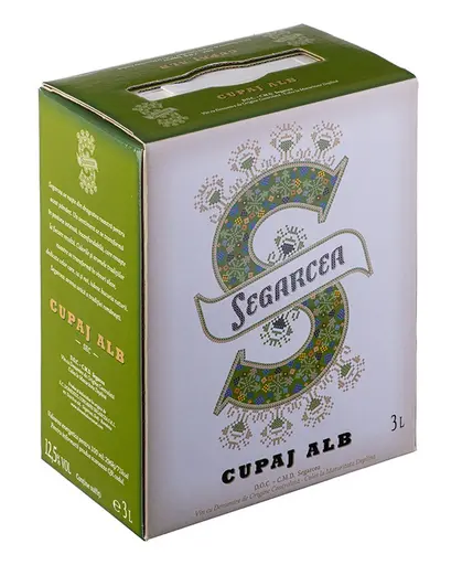 Domeniul Coroanei Segarcea chardonnay vin alb sec bag box