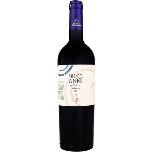 Vin Rosu Sec Feudi Di Guagnano, Diecianni Primitivo Salento