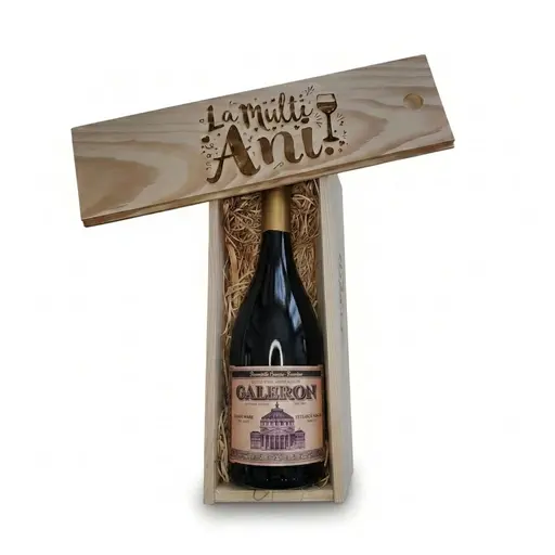 Pachet Cadou Vin Alb Sec DFR Galeron Chardonnay Baric