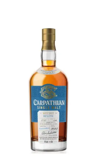 Carpathian Single Malt Commandaria: Whisky Romanesc Unic
