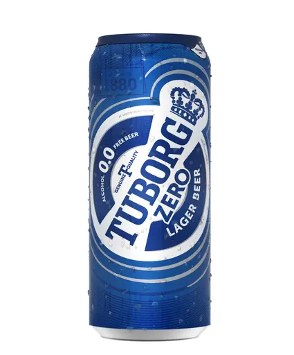 Bere blonda fara alcool Tuborg, doza