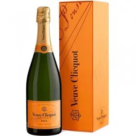 Sampanie Veuve Clicquot Brut + cutie, Franta