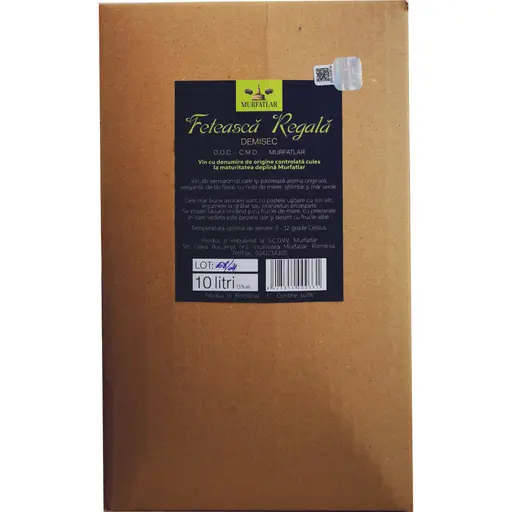 Vin alb demisec Feteasca Regala & Sauvignon Blanc & Pinot Gris