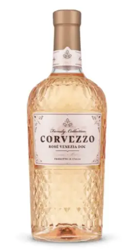 Vin rose sec Corvezzo Rose DOC