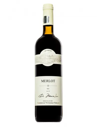 Vin rosu sec, Merlot, Domeniile Tohani Dealu Mare, Romania