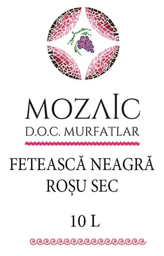 Mozaic Feteasca Neagra Sec Bag in Box