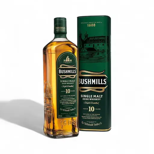 Whisky Bushmills Irish Whiskey 10 Ani, Single Malt