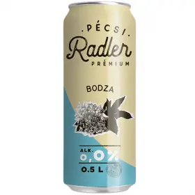 Bere blonda fara alcool Pecsi Radler Bodza, Ungaria