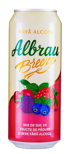 Bere fara alcool cu aroma de fructe de padure Albrau