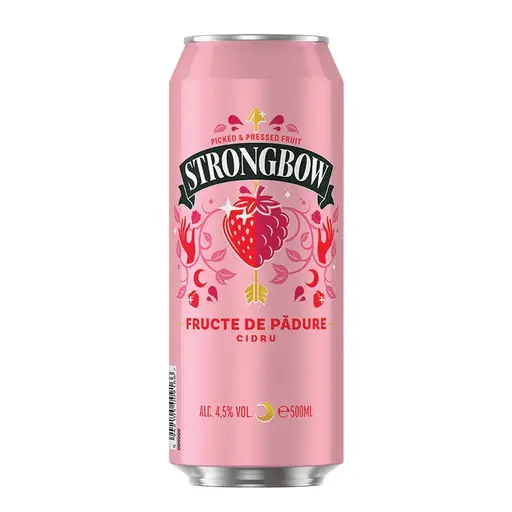 Cidru Strongbow, cu aroma de fructe de padure