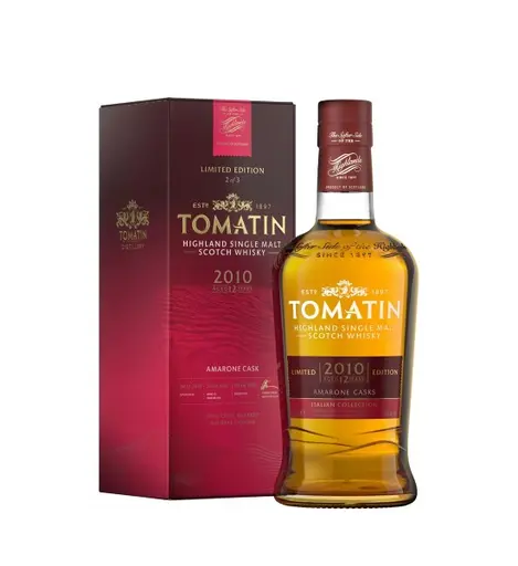 Tomatin Italian Collection Highland Single Malt Scotch Whisky Amarone Casks