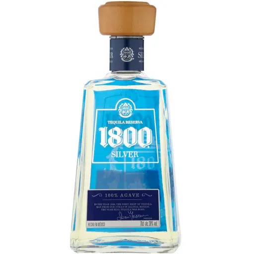 Tequila alba 1800 Silver, Mexic