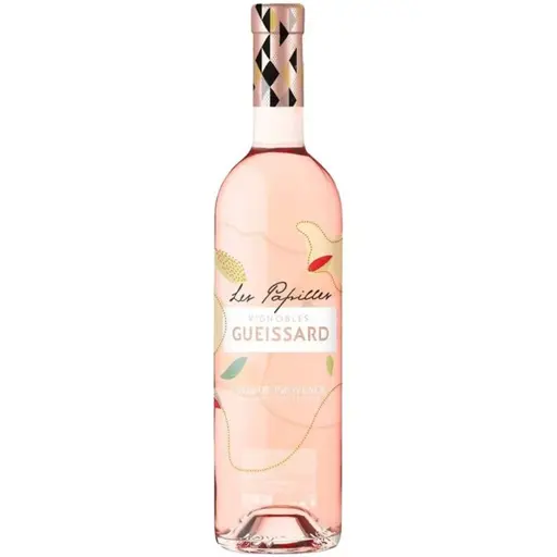 Vin Rose Gueissard, Provence Les Papilles, Sec