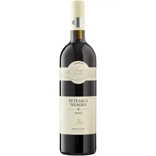 Vin Rosu Domeniile Tohani, Feteasca Neagra, Demisec