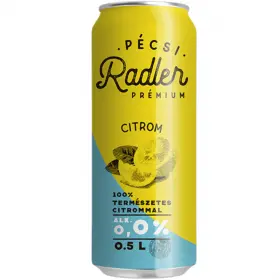 Bere blonda fara alcool Pecsi Radler Citrom, Ungaria