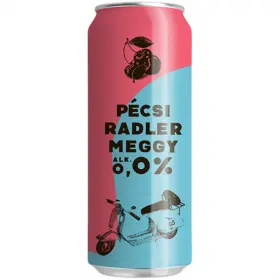 Bere blonda fara alcool Pecsi Radler Meggy, Ungaria