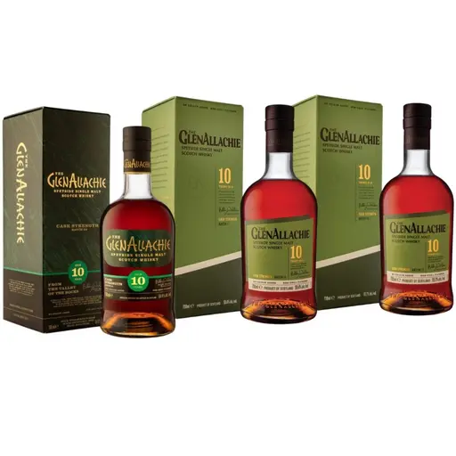 GlenAllachie Colectie Cask Strength 10 YO 3 Expresii