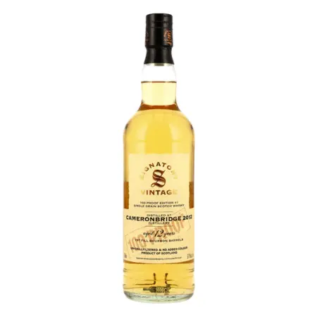 Whisky Signatory Cameronbridge 12 YO