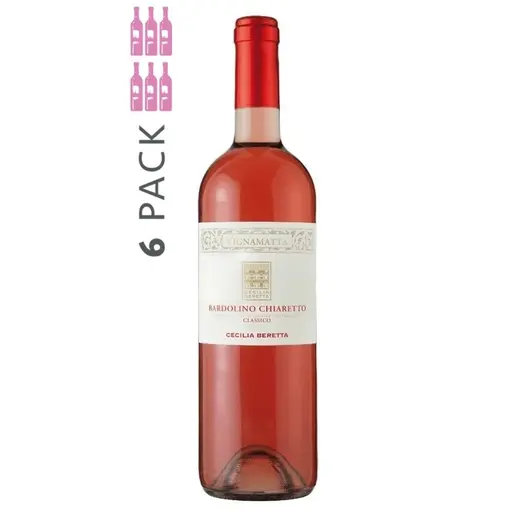 CECILIA BERETTA Rose Chiaretto 2025 Bardolino Classico DOC - Cutie 6 Sticle