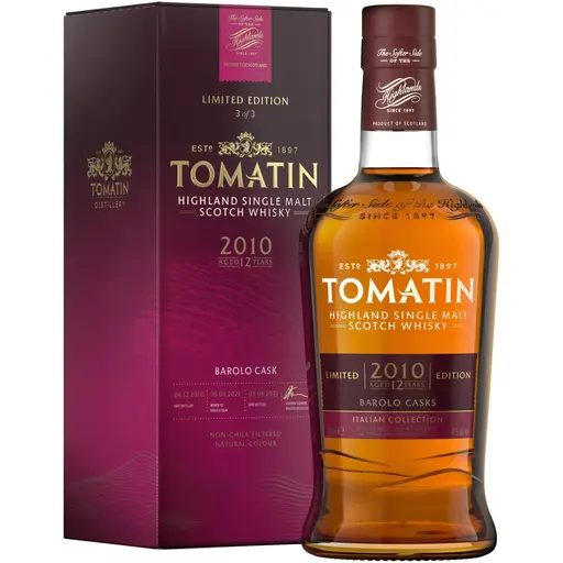 Whisky Tomatin 12 Ani Barolo Cask 2010