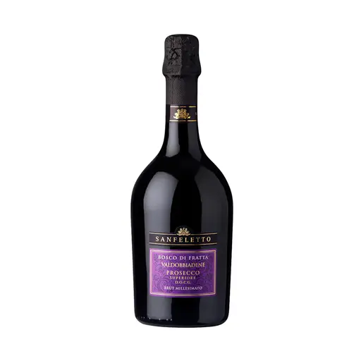 Vin Spumant Prosecco Sanfeletto Bosco di Fratta Prosecco Superiore Millesimato DOCG extra-brut