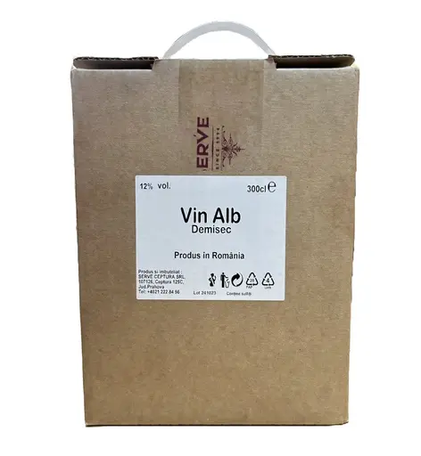 Serve Alb Demisec Bag in Box