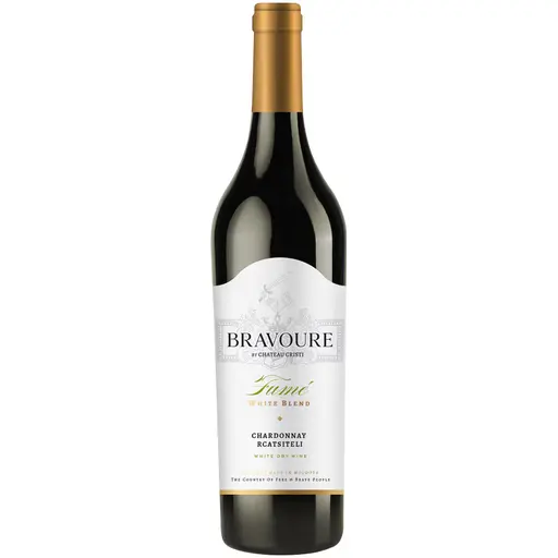 Vin Alb Chateau Cristi Bravoure, Chardonnay&Rkatsiteli, Fume Sec