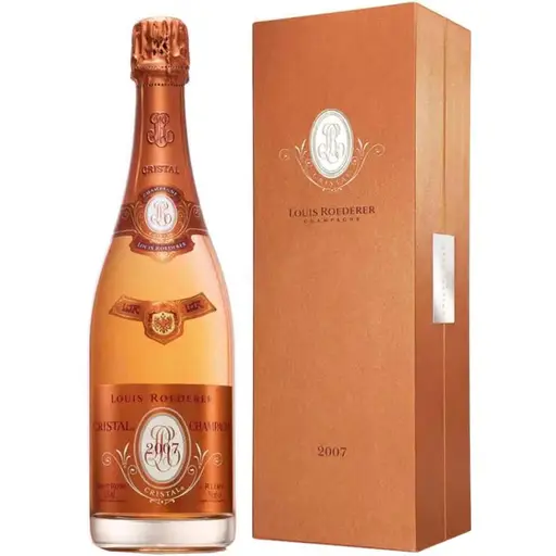 Sampanie rose Louis Roederer Cristal Brut Rose 2007