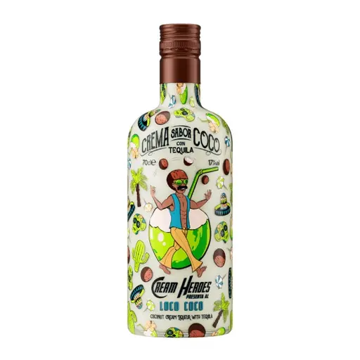 Lichior Tequila Cream Heroes Loco Coco