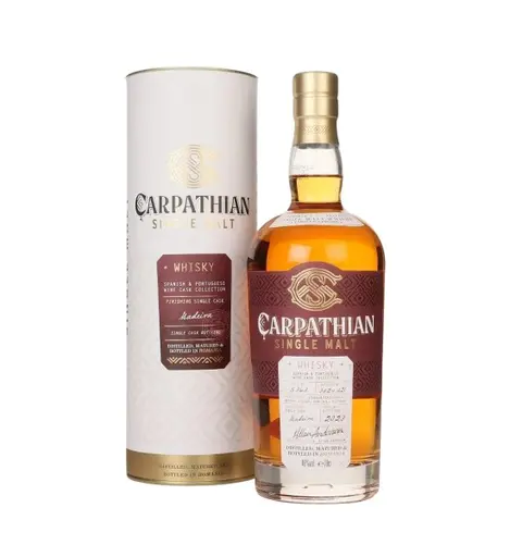 Alexandrion Carpathian Single Malt Whisky Spanish Portuguese Wine Cask Collection Single Cask Madeira Wine