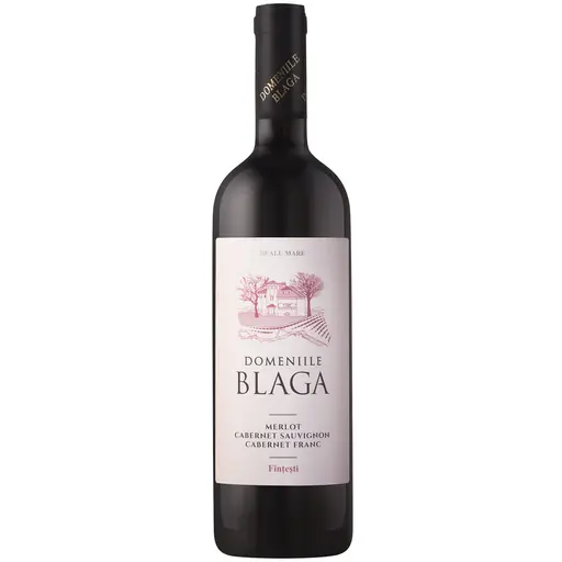 Vin Rosu Sec Domeniile Blaga, Merlot-Cabernet Sauvignon-Cabernet Franc, 2012, Rosu