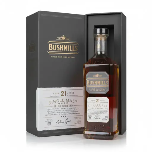 Whiskey Bushmills Irish Whiskey, Single Malt, 21 Ani