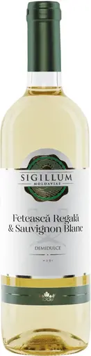 Vin Silgillum Moldaviae Feteasca Regala si Sauvignon Blanc, demidulce