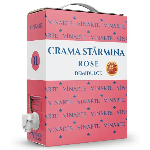 Vin Rose Vinarte, Crama Starmina, Demidulce