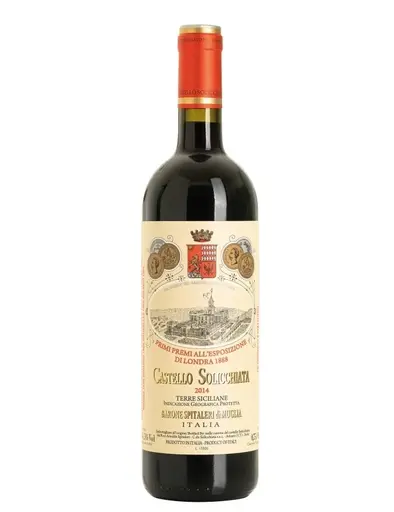 Feudi Barone Spitaleri Castello Solicchiata Rosso IGT Sicilia 2014