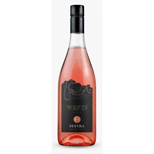 Dextra Waves Rose Vin perlant rose sec Merlot