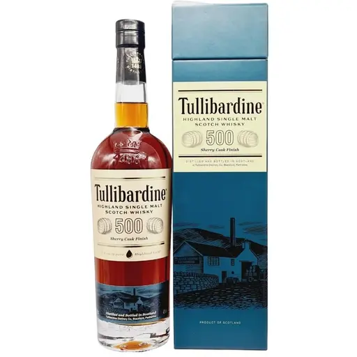 Whisky Tullibardine 500 Sherry Cask Finish Single Malt