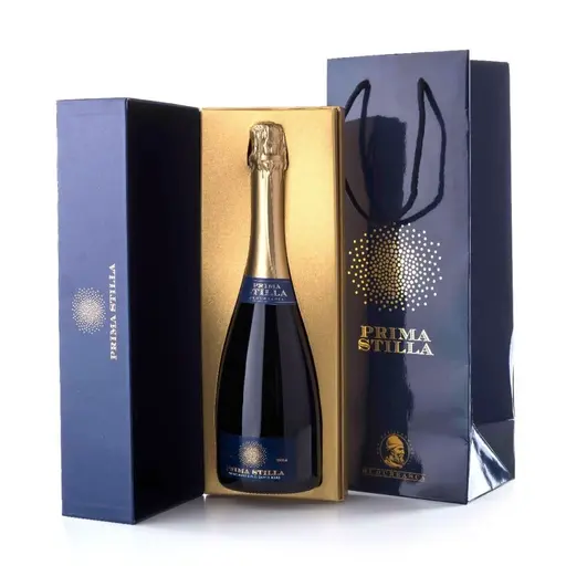 Spumant Budureasca Prima Stilla Alb Brut + Cutie