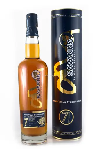 Rom Savanna Rhum Vieux Traditionnel 7yo
