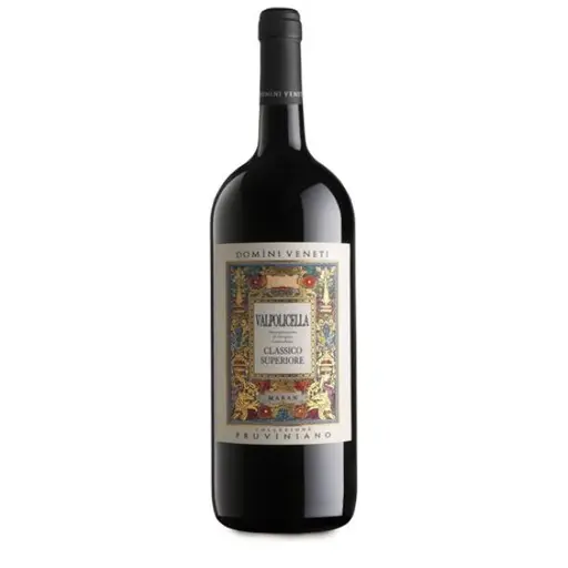 Vin Rosu Sec Domini Veneti Pruviniano Valpollicella Classico Superiore DOC Magnum Cutie de lemn